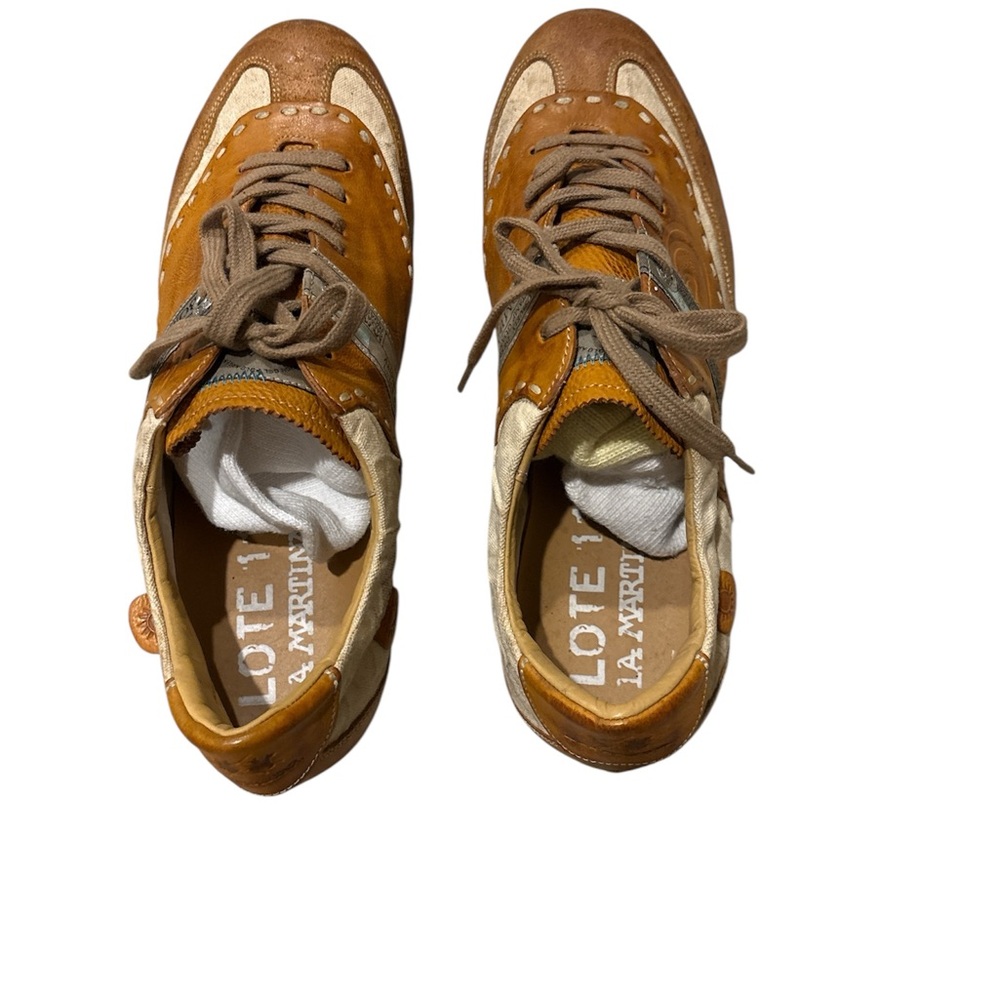Mens: La Martina Brown and Tan Sneakers 
Size: 42
Seldom used
